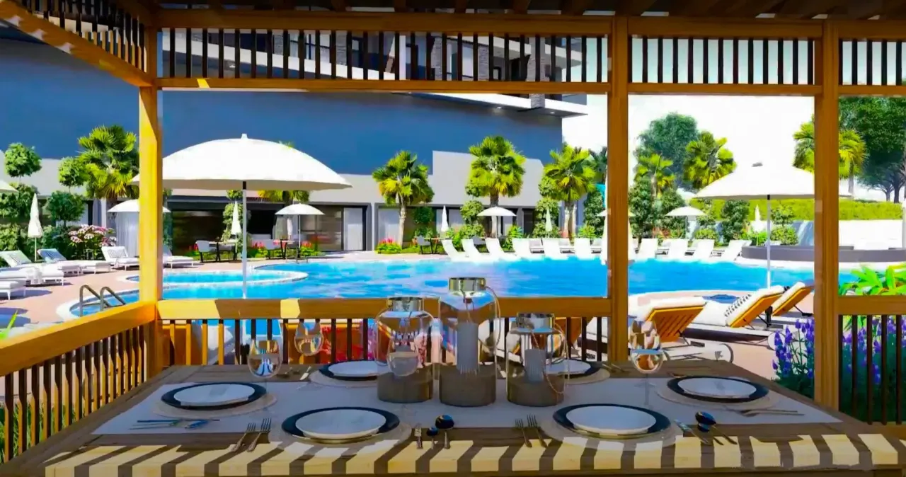 Апартаменты в Алании, Турция, 70 м² - фото 12