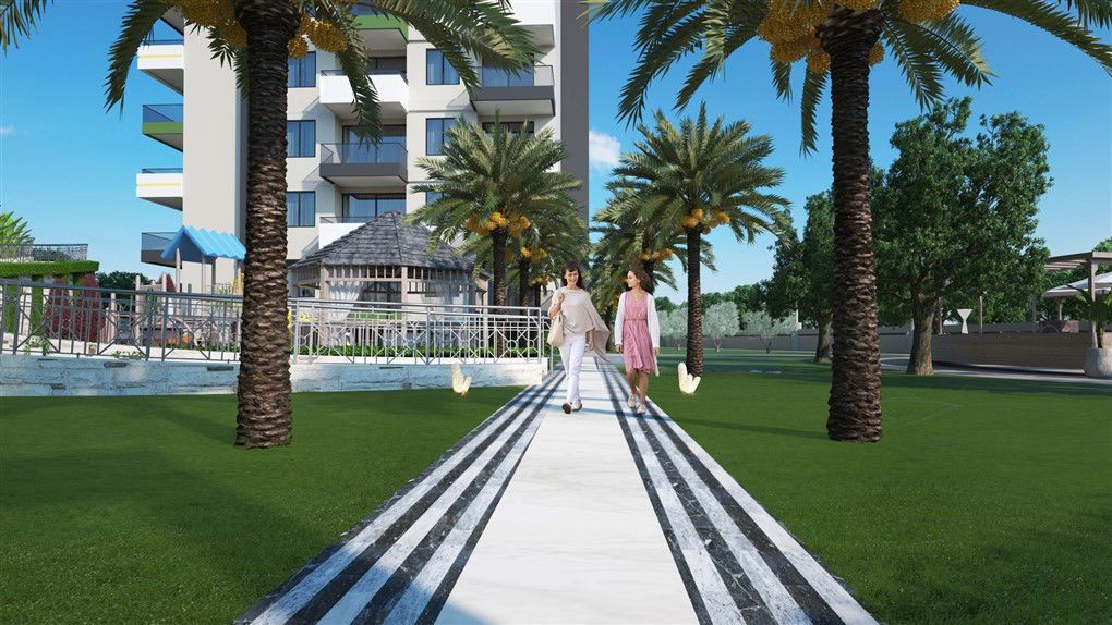 Апартаменты в Алании, Турция, 50 м² - фото 12