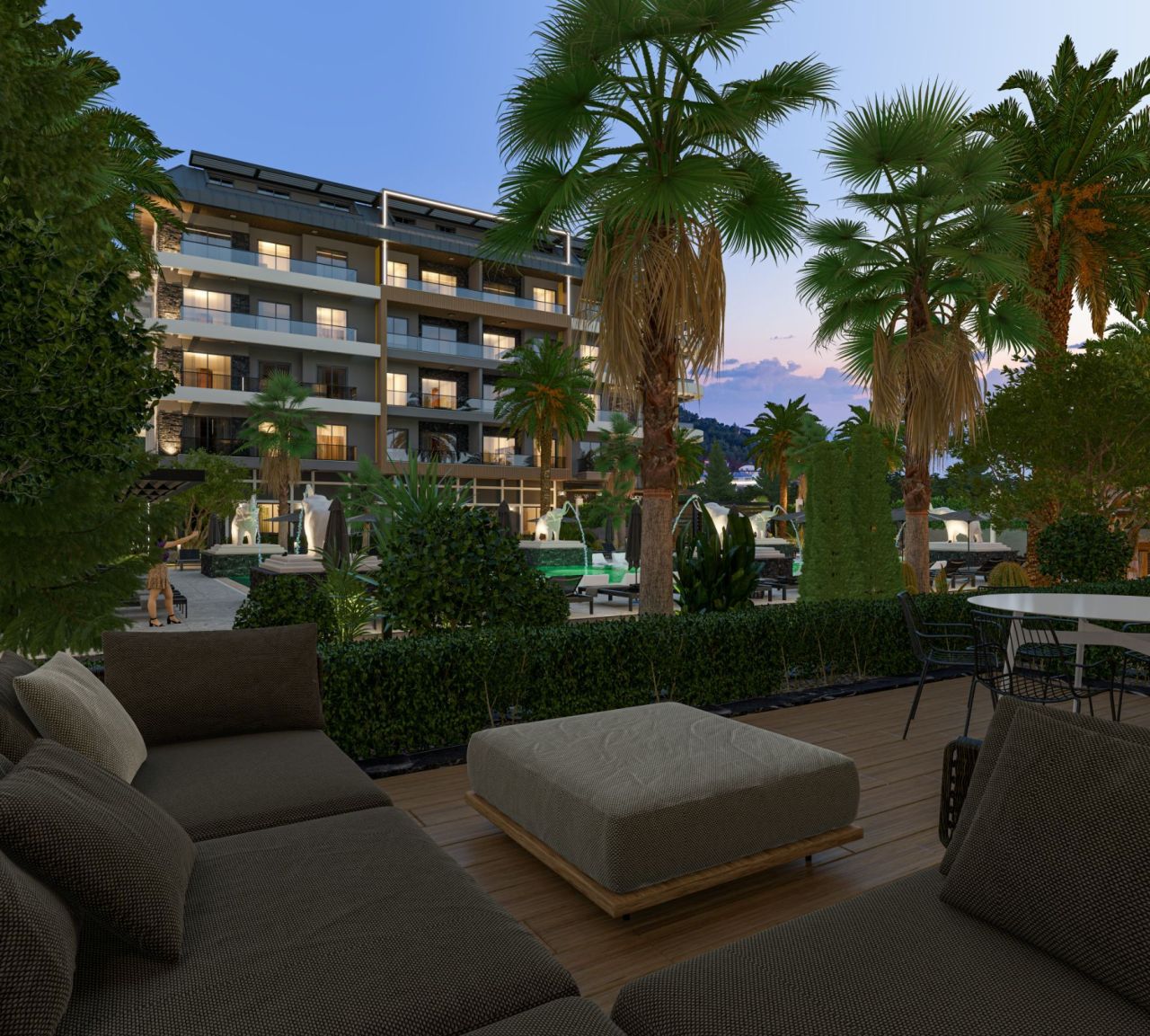 Апартаменты в Алании, Турция, 69 м² - фото 13