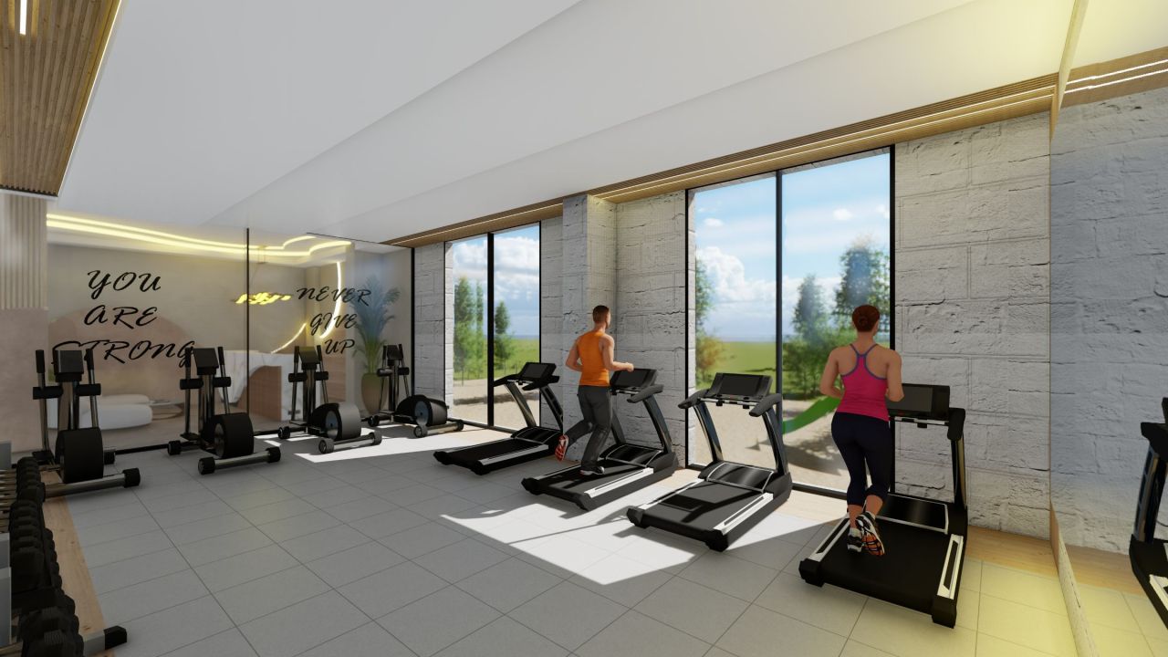 Апартаменты в Алании, Турция, 54 м² - фото 14