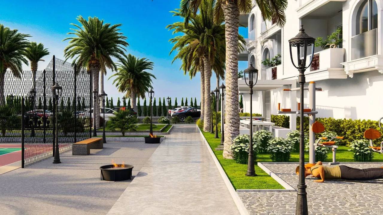 Апартаменты в Алании, Турция, 62 м² - фото 14