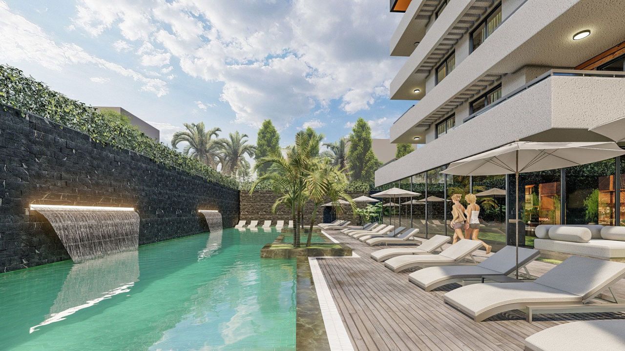 Апартаменты в Алании, Турция, 95 м² - фото 15