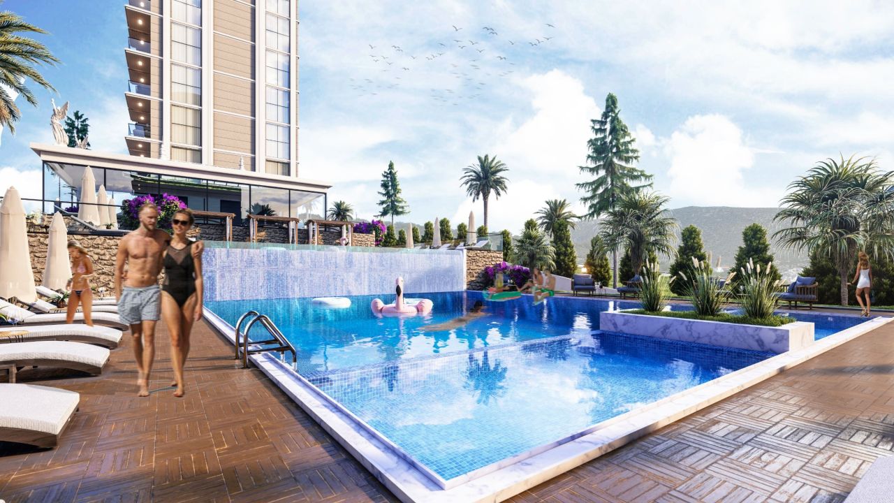 Апартаменты в Алании, Турция, 54 м² - фото 15