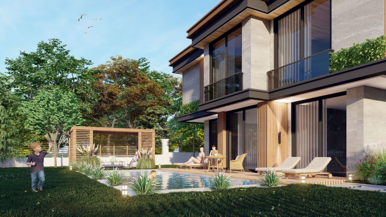 Вилла в Бейликдюзю, Турция, 500 м² - фото 16