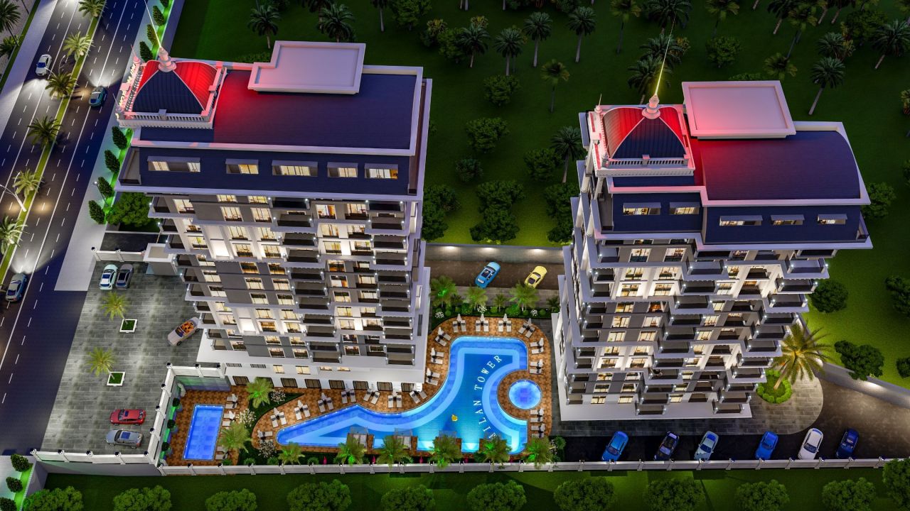 Апартаменты в Алании, Турция, 48 м² - фото 16