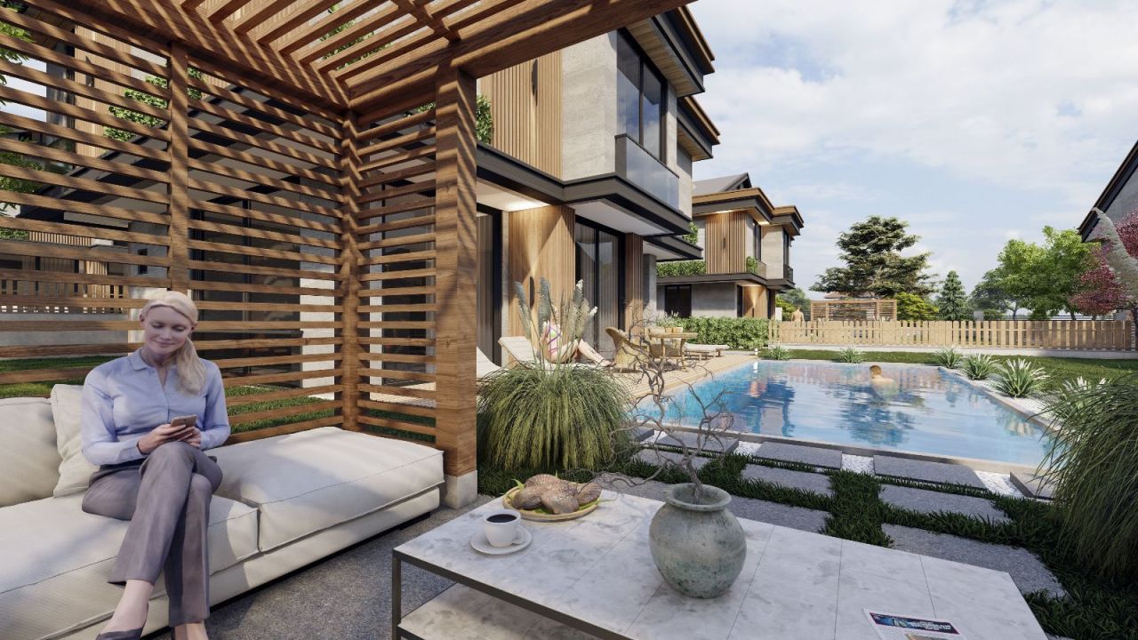 Вилла в Бейликдюзю, Турция, 500 м² - фото 17