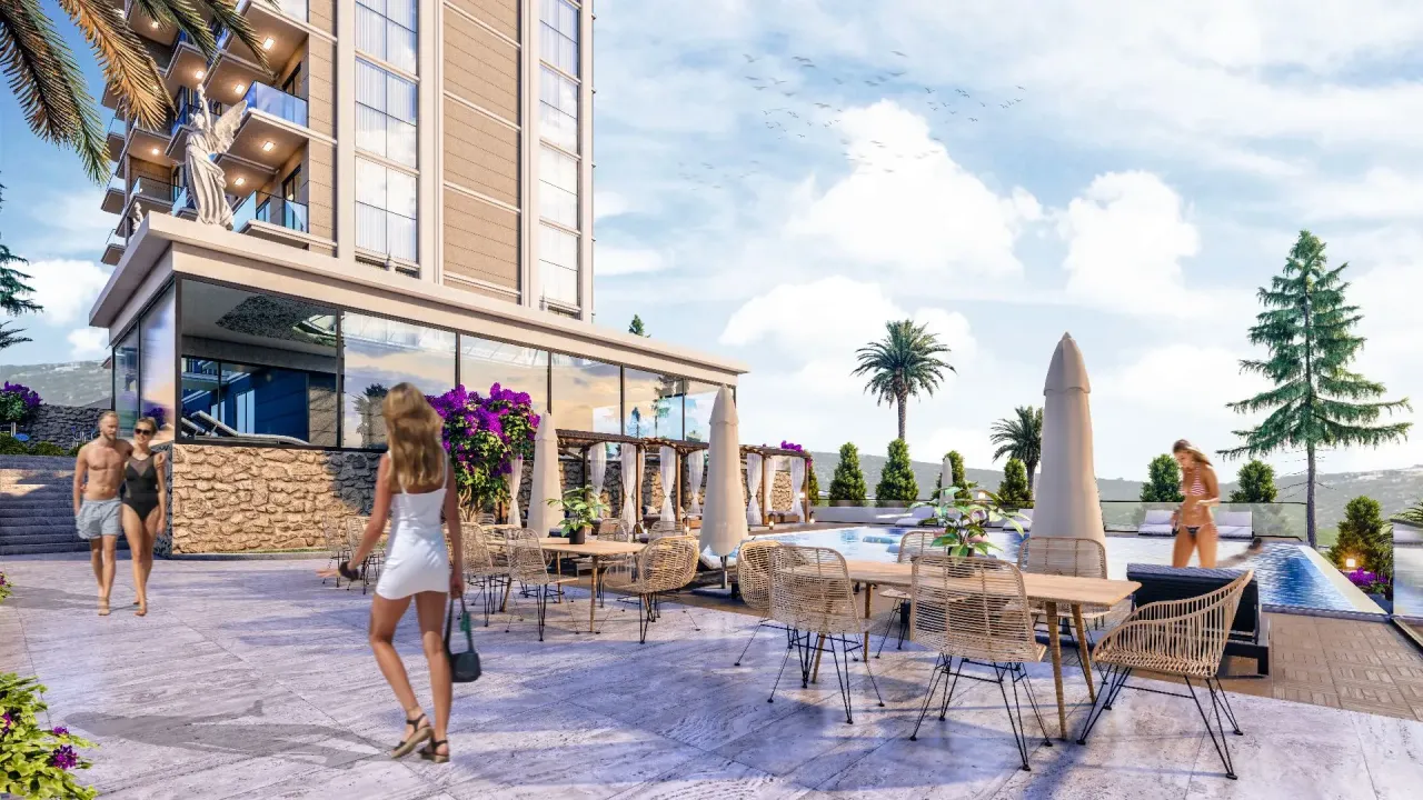 Апартаменты в Алании, Турция, 55 м² - фото 18