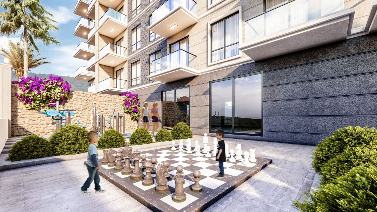 Апартаменты в Алании, Турция, 54 м² - фото 18