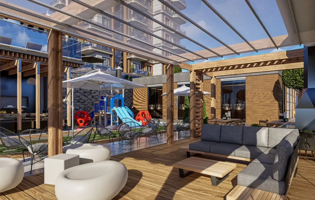 Апартаменты в Алании, Турция, 50 м² - фото 19