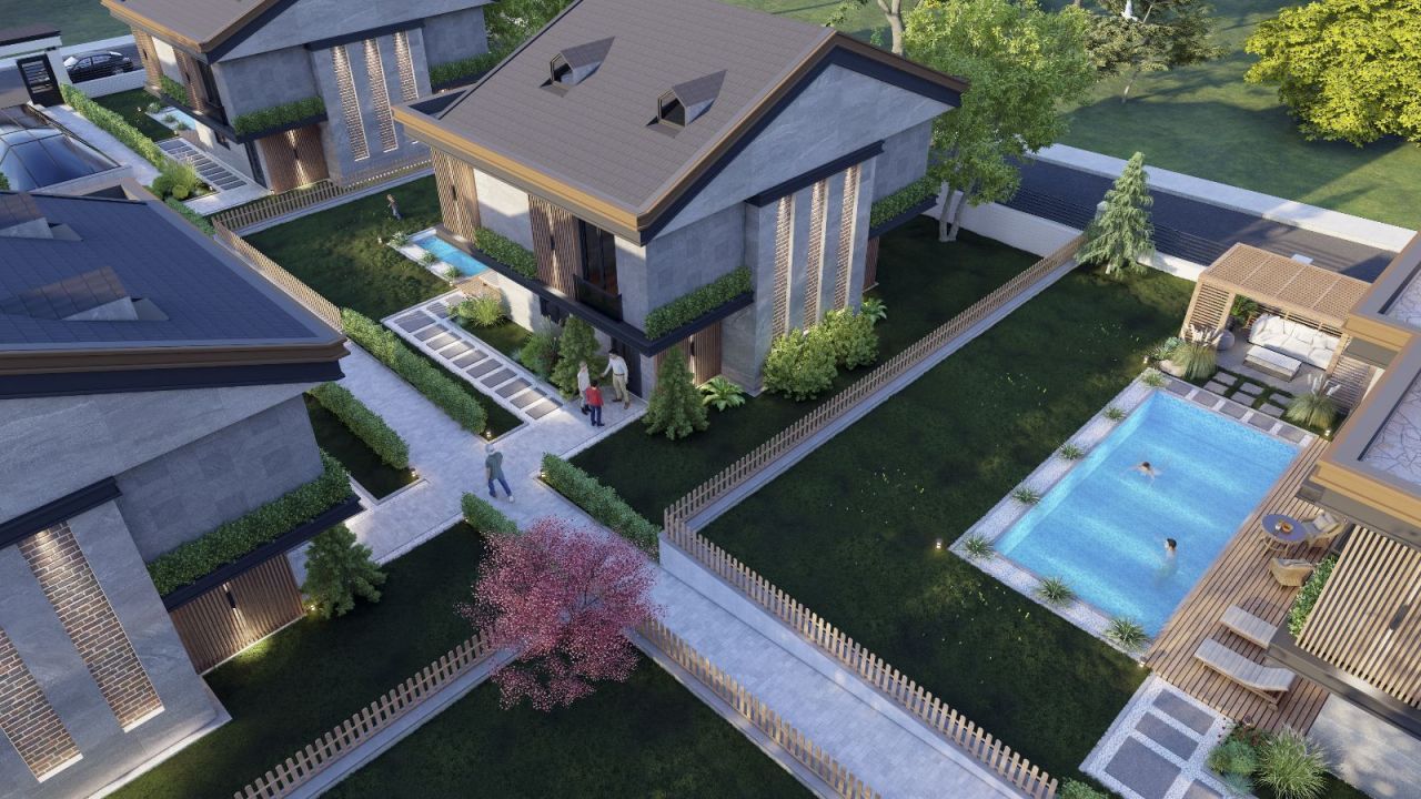 Вилла в Бейликдюзю, Турция, 500 м² - фото 19