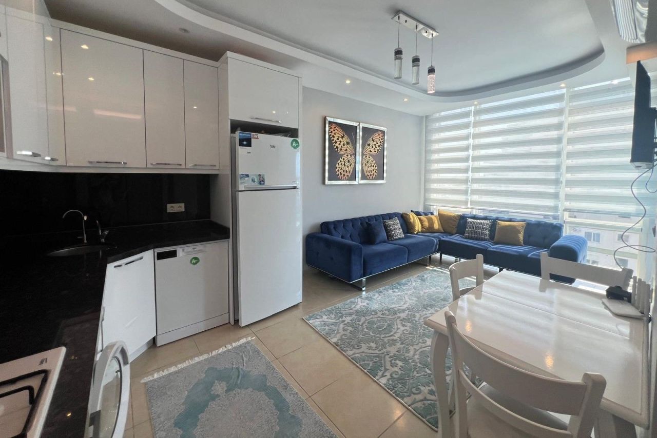 Апартаменты в Алании, Турция, 58 м² - фото 1