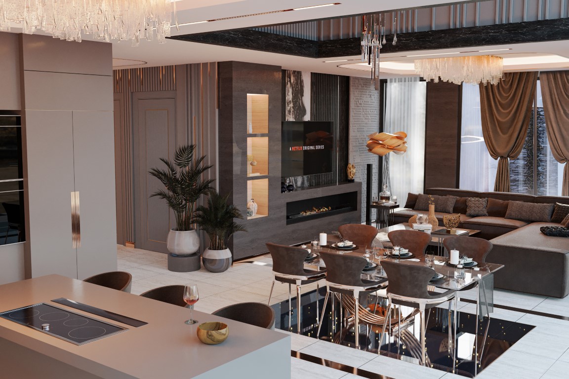 Апартаменты в Алании, Турция, 410 м² - фото 4