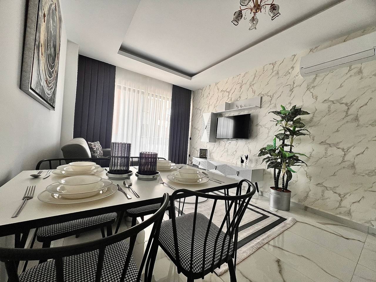 Апартаменты в Алании, Турция, 55 м² - фото 6