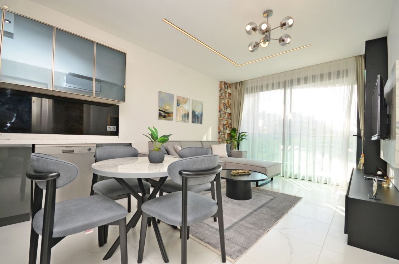 Апартаменты в Алании, Турция, 55 м² - фото 7