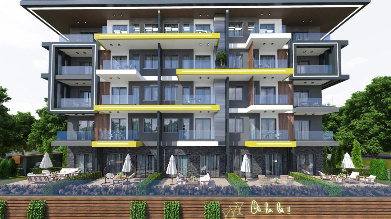 Апартаменты в Алании, Турция, 42 м² - фото 9