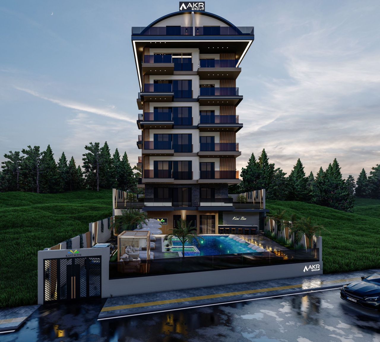 Апартаменты в Алании, Турция - фото 9