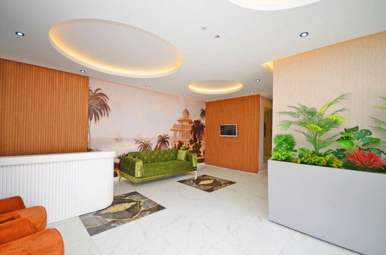 Апартаменты в Алании, Турция, 50 м² - фото 10