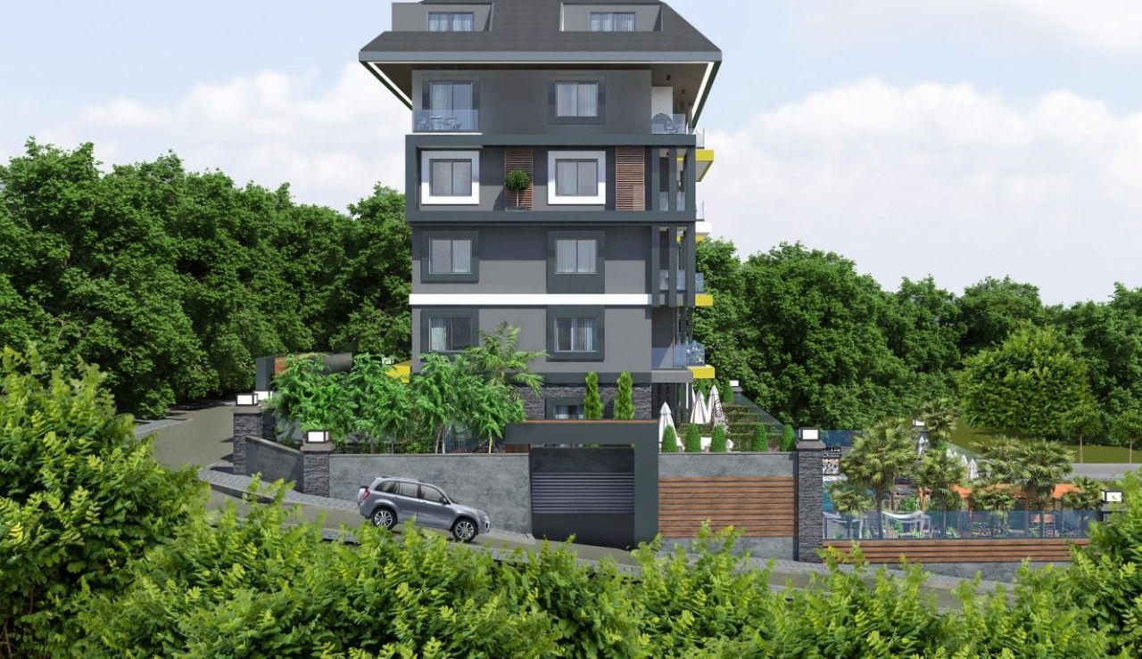 Апартаменты в Алании, Турция, 42 м² - фото 10