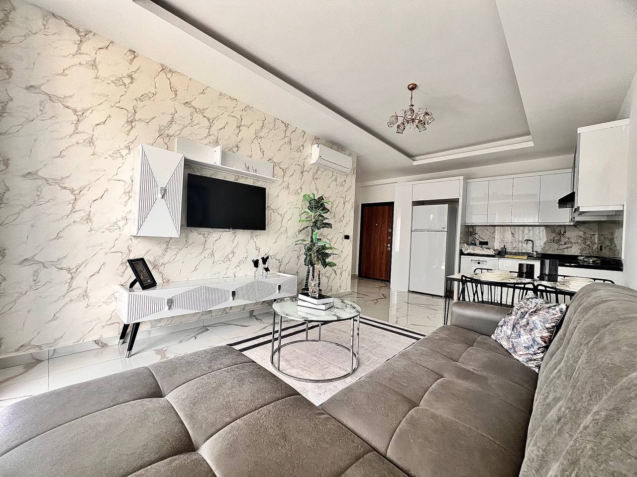 Апартаменты в Алании, Турция, 55 м² - фото 11