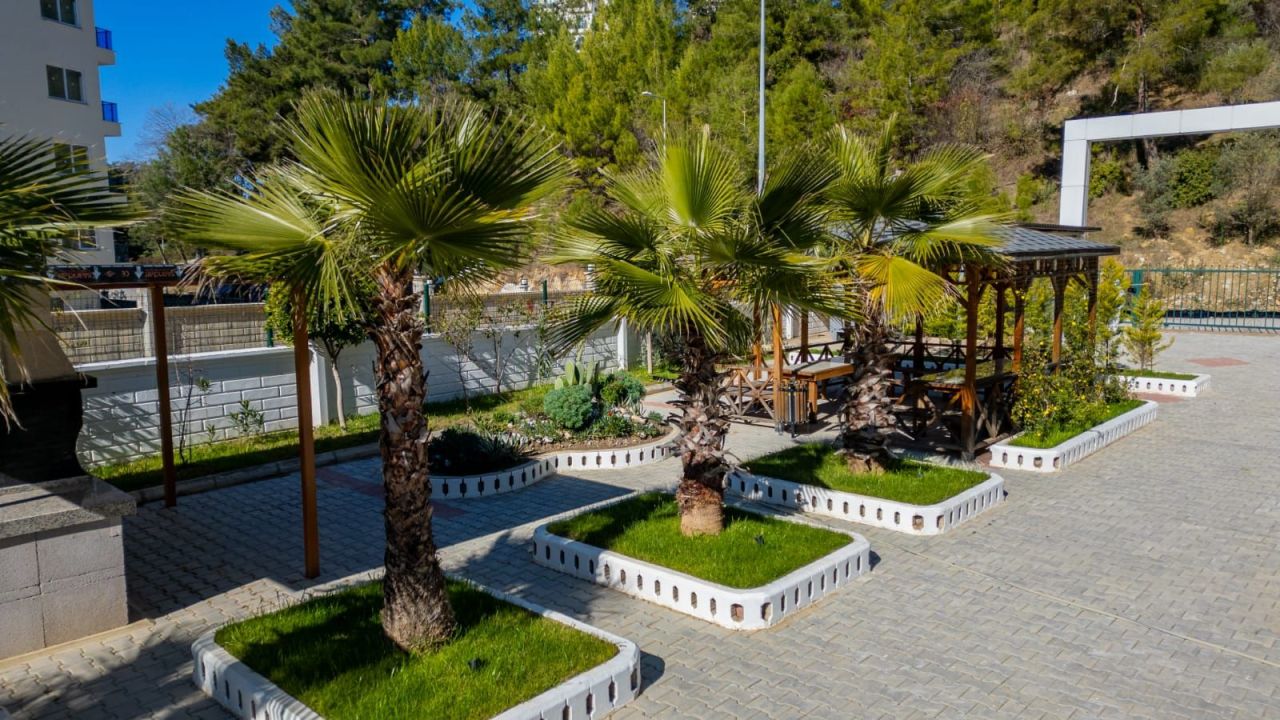 Апартаменты в Алании, Турция, 55 м² - фото 11