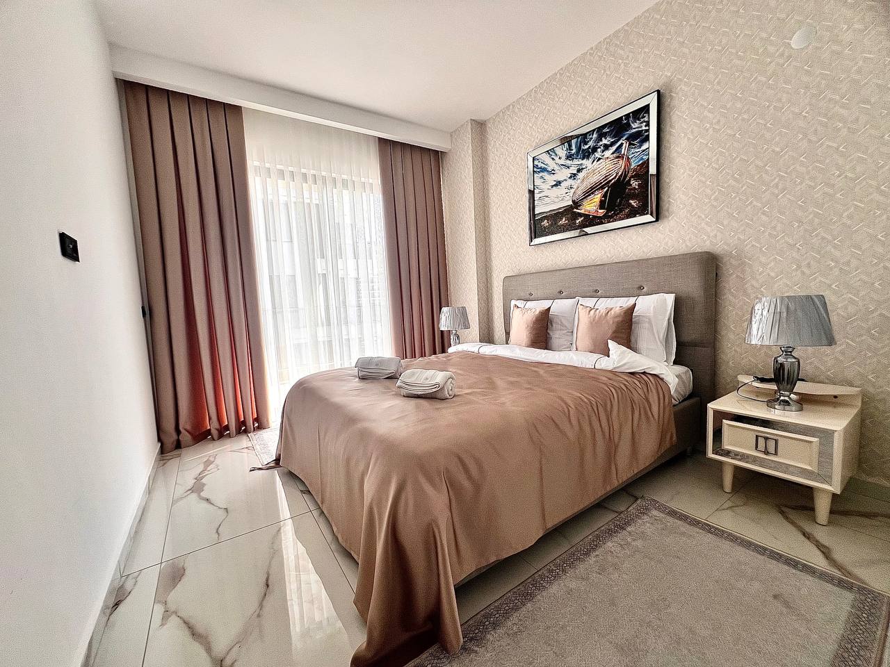 Апартаменты в Алании, Турция, 55 м² - фото 12