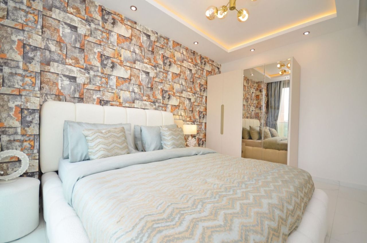 Апартаменты в Алании, Турция, 55 м² - фото 13