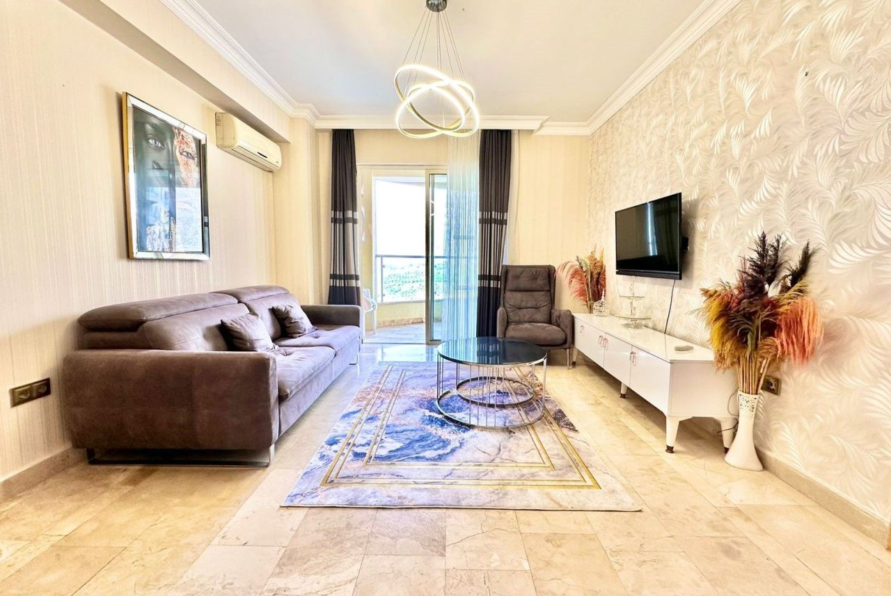 Апартаменты в Алании, Турция, 110 м² - фото 14