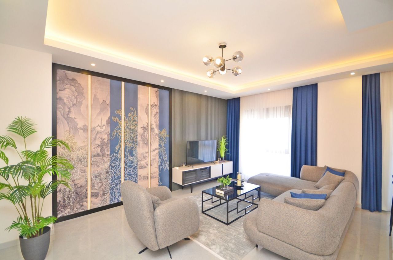 Апартаменты в Алании, Турция, 111 м² - фото 14