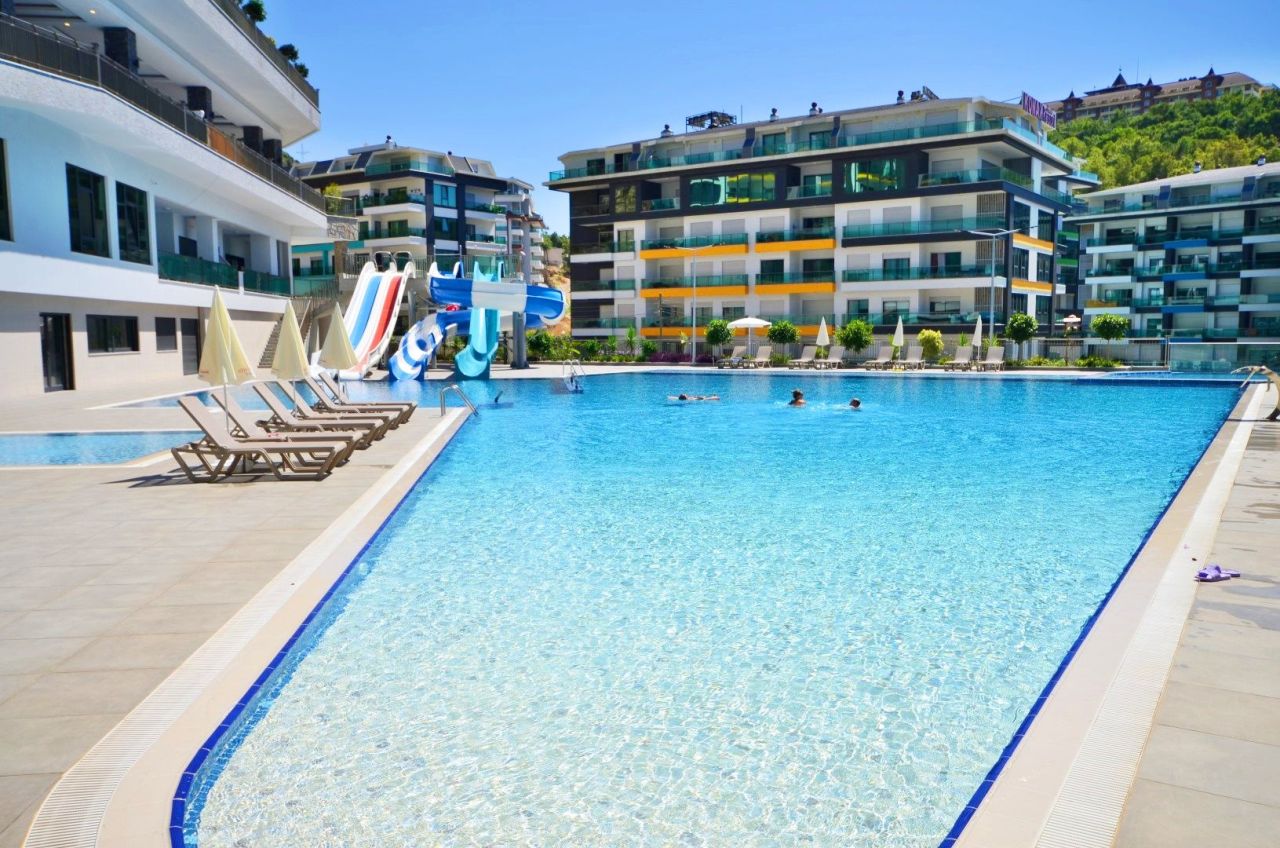 Апартаменты в Алании, Турция, 65 м² - фото 14