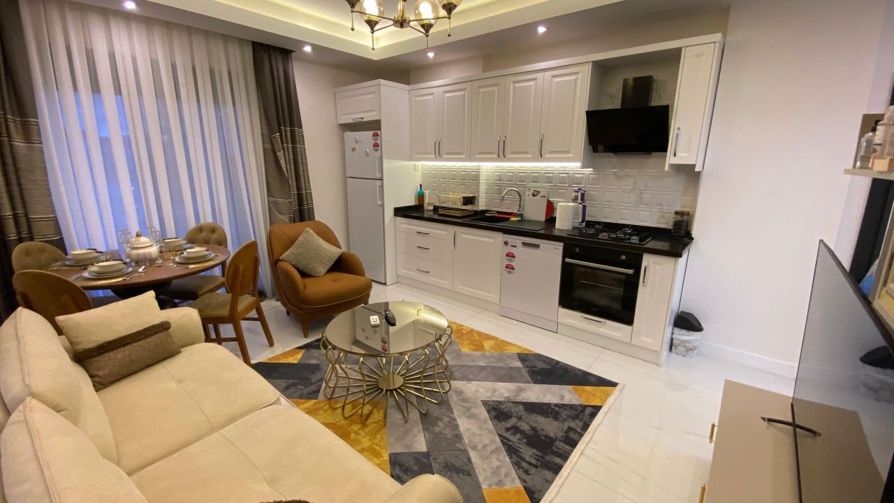 Апартаменты в Алании, Турция, 45 м² - фото 15