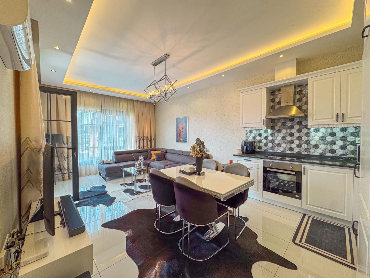 Апартаменты в Алании, Турция, 105 м² - фото 16