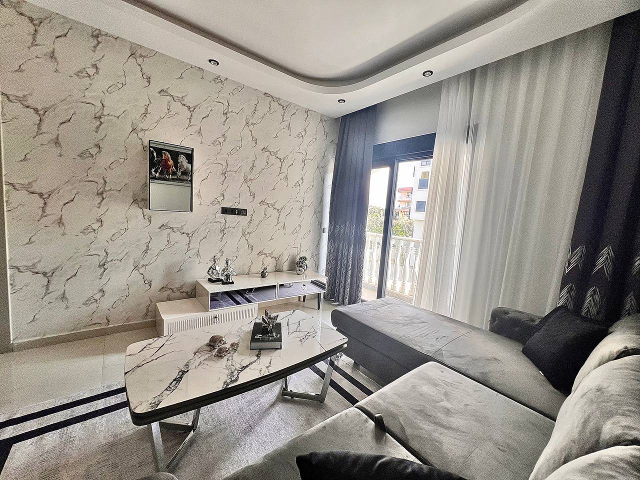 Апартаменты в Алании, Турция, 55 м² - фото 16