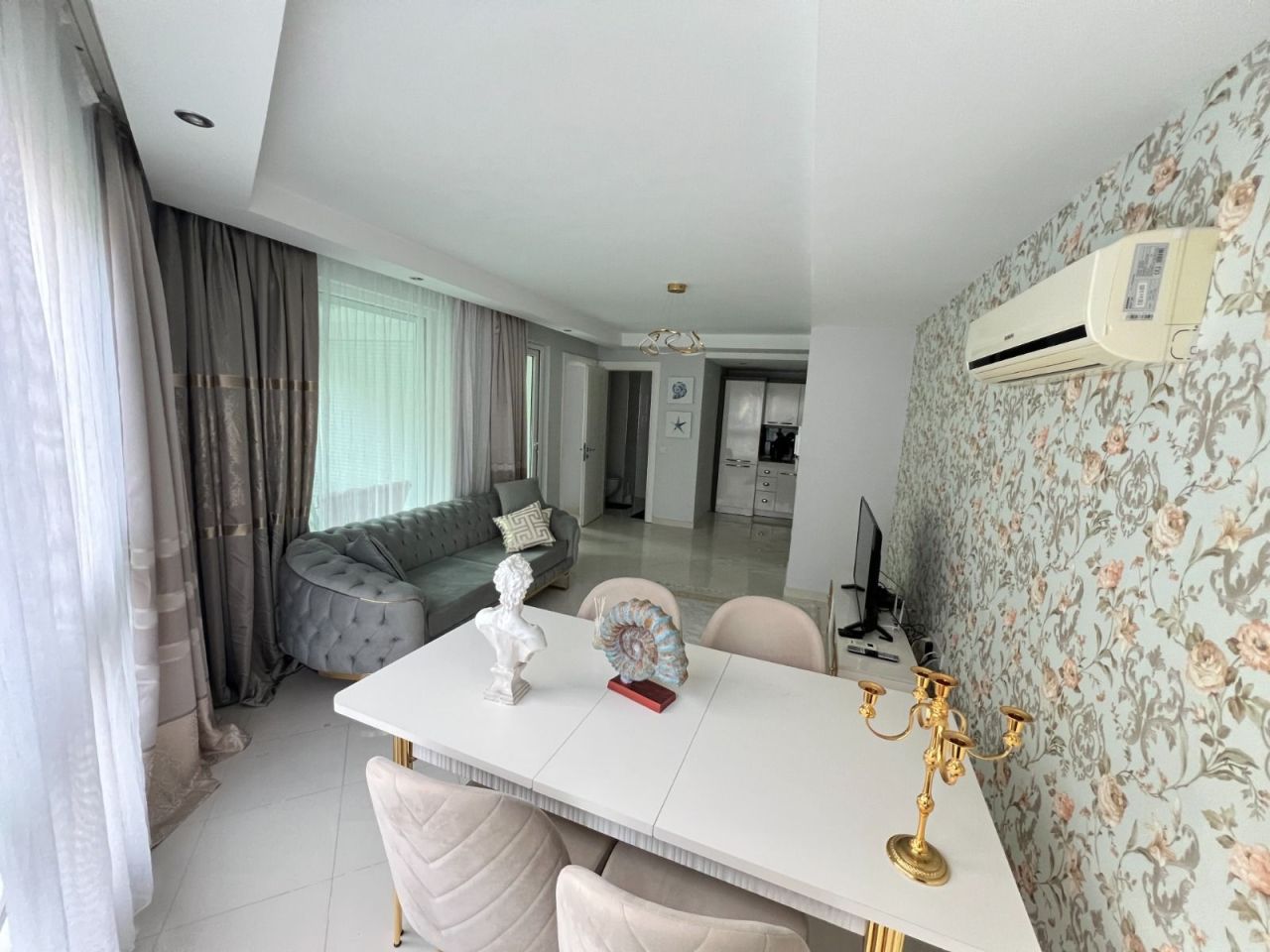 Апартаменты в Алании, Турция, 65 м² - фото 17