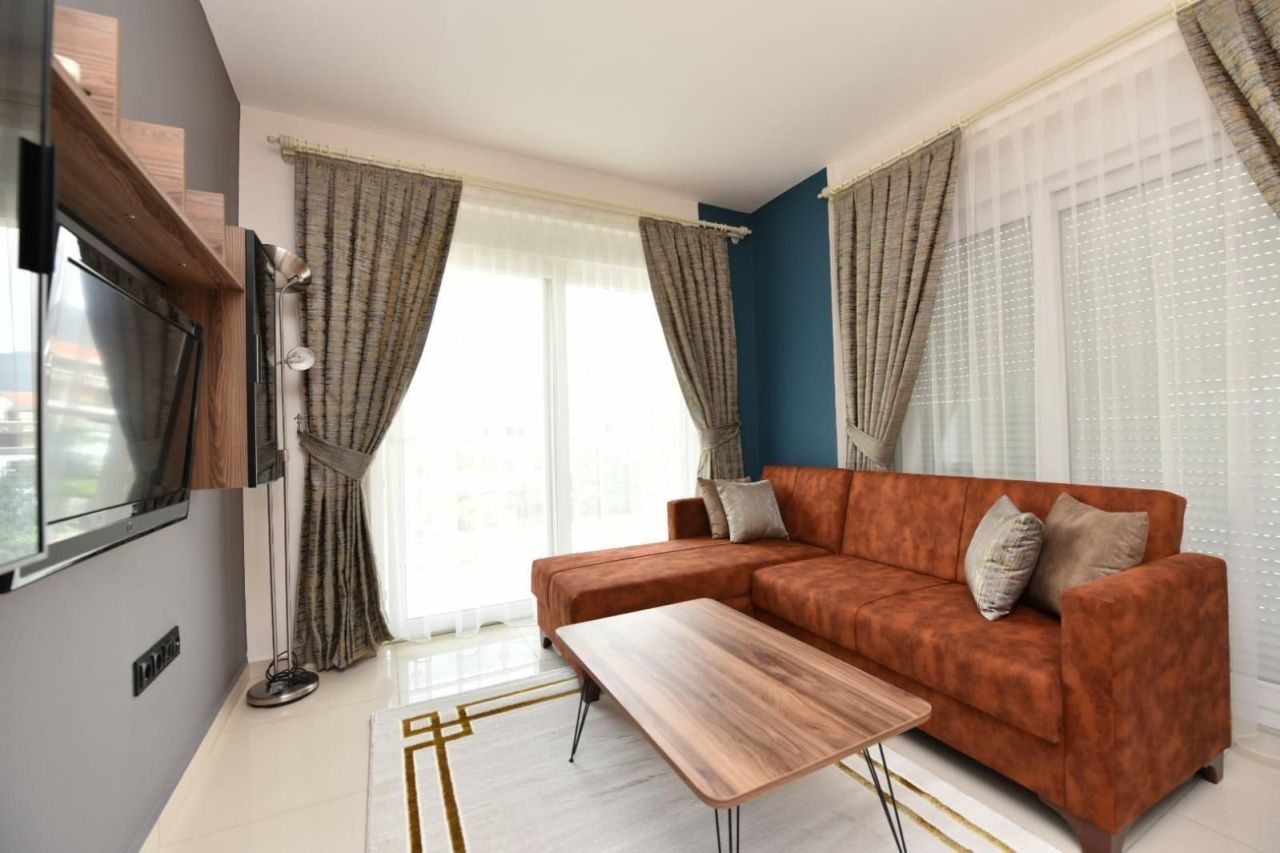 Апартаменты в Алании, Турция, 55 м² - фото 17