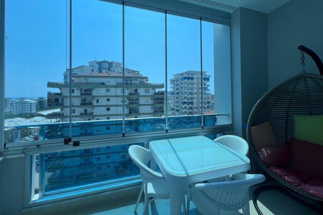 Апартаменты в Алании, Турция, 58 м² - фото 19