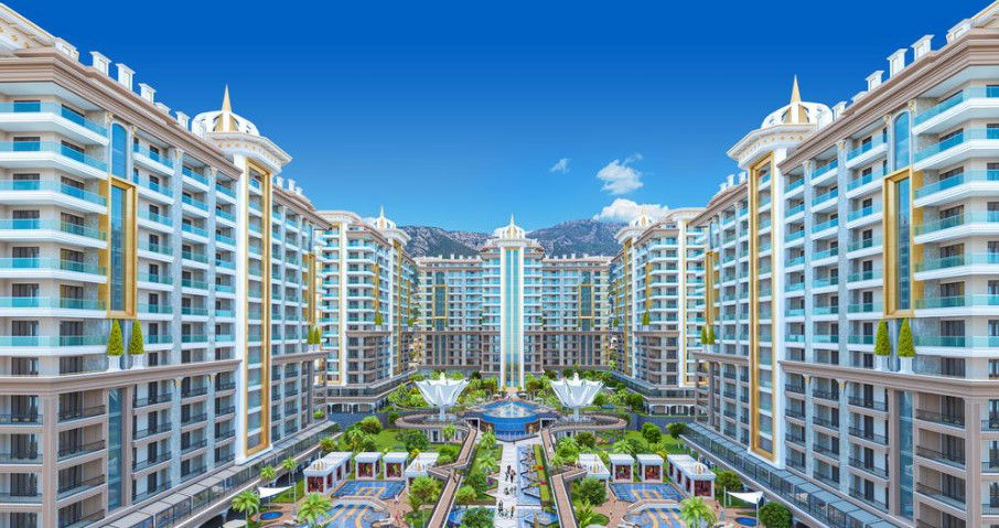 Апартаменты в Алании, Турция, 110 м² - фото 1