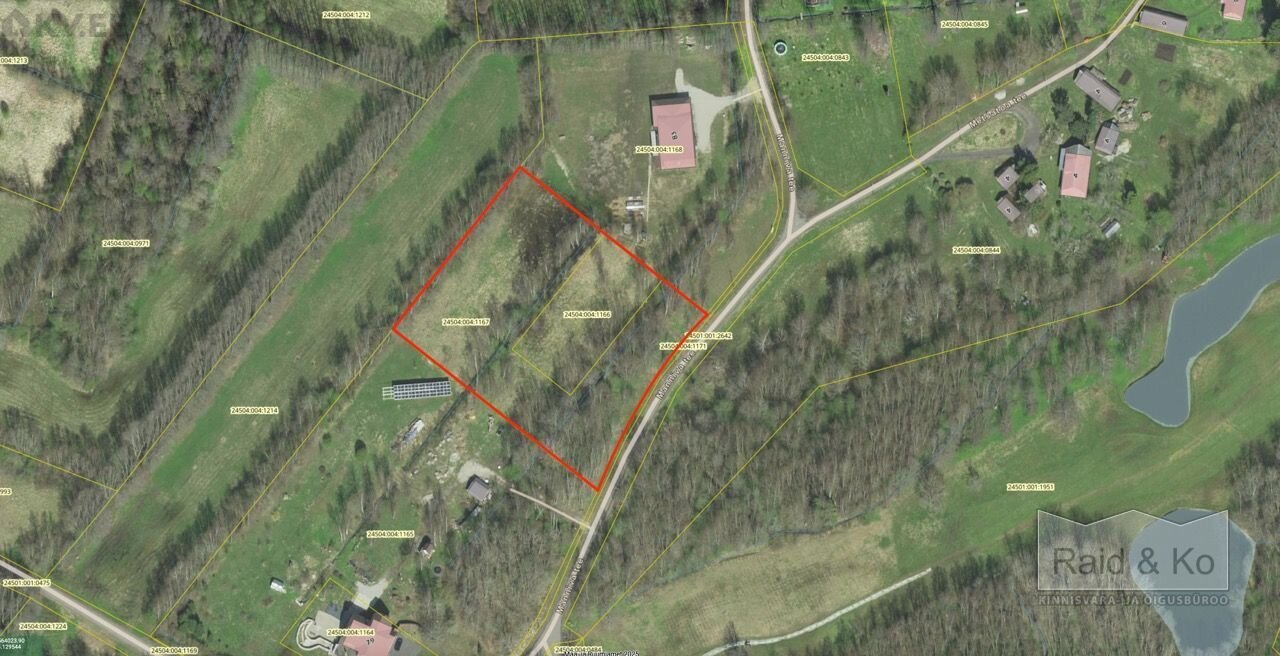 Земля в Харьюмаа, Эстония, 7 031 м² - фото 3