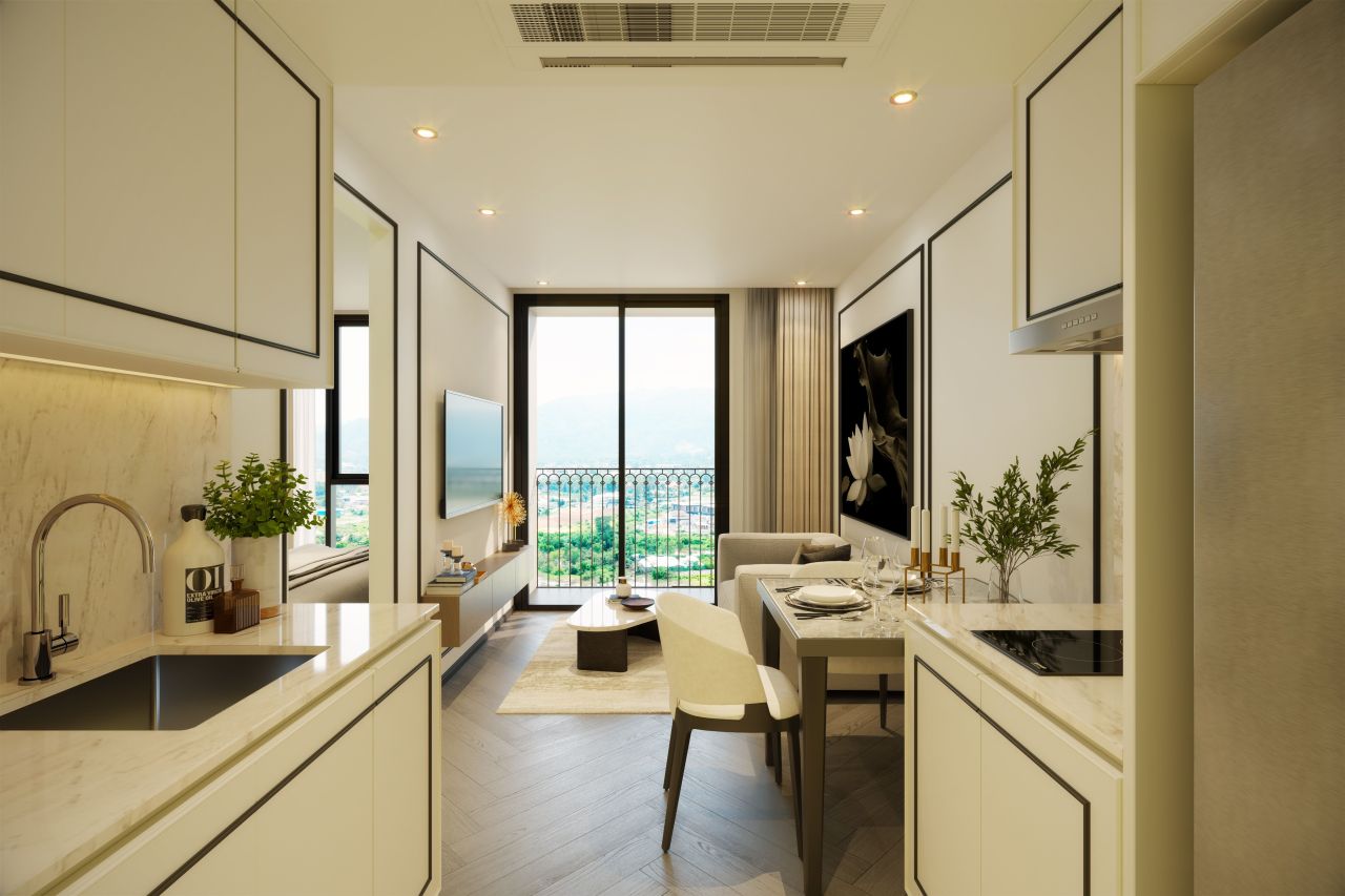 Апартаменты на острове Пхукет, Таиланд, 32 м² - фото 1