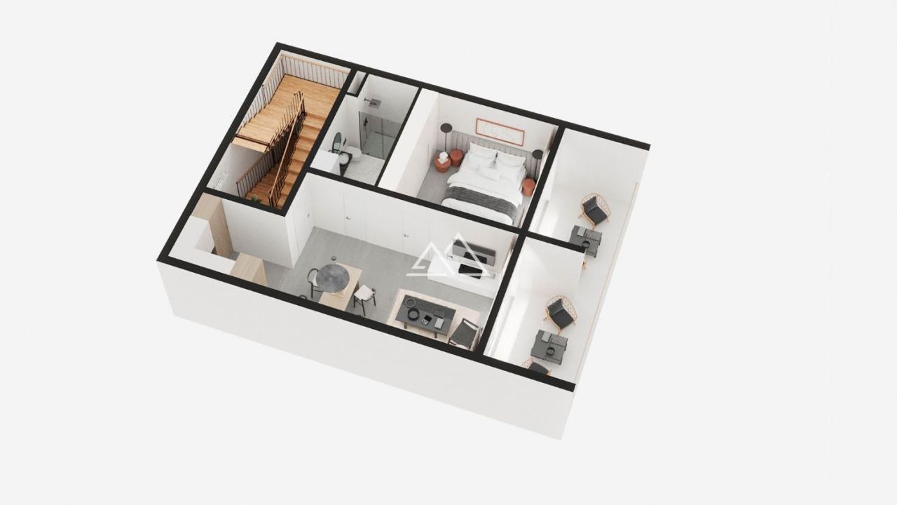 Апартаменты в Тивате, Черногория, 68 м² - фото 12