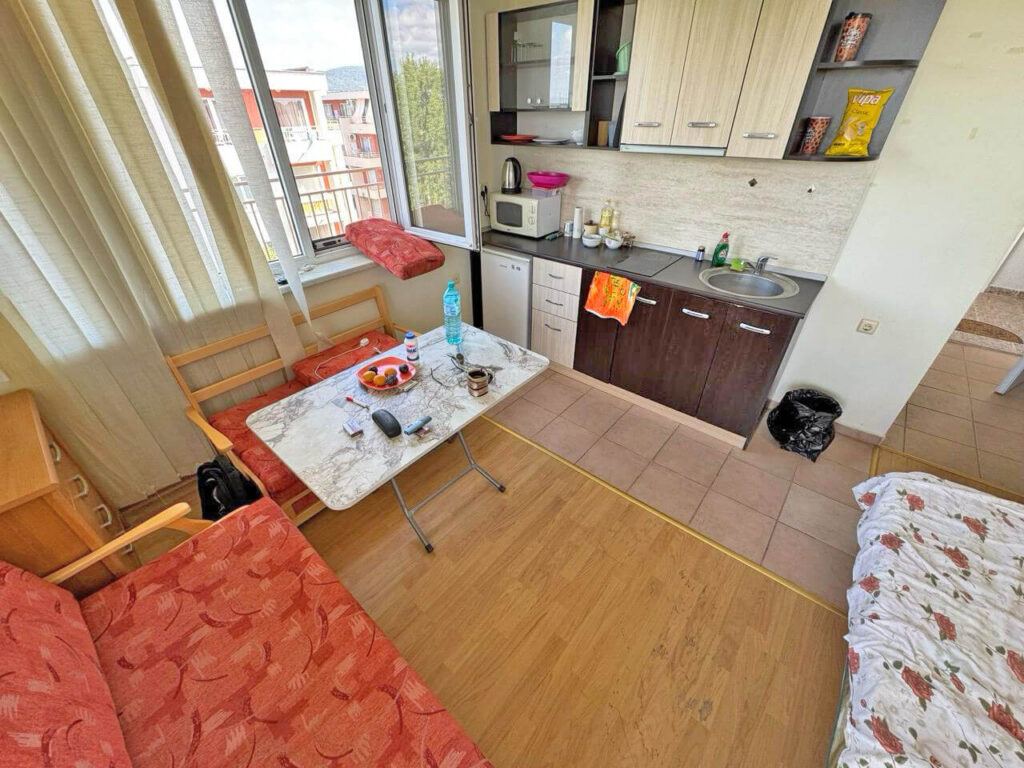 Студия на Солнечном берегу, Болгария, 40 м² - фото 1