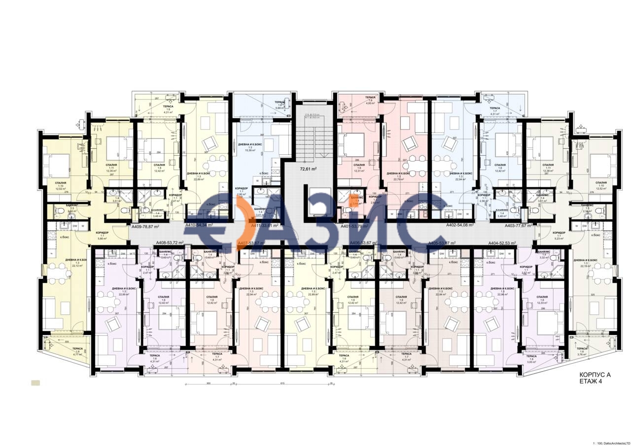 Апартаменты в Равде, Болгария, 60.1 м² - фото 9