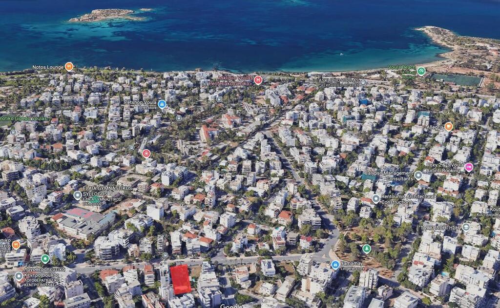 Земля в Афинах, Греция, 650 м² - фото 1