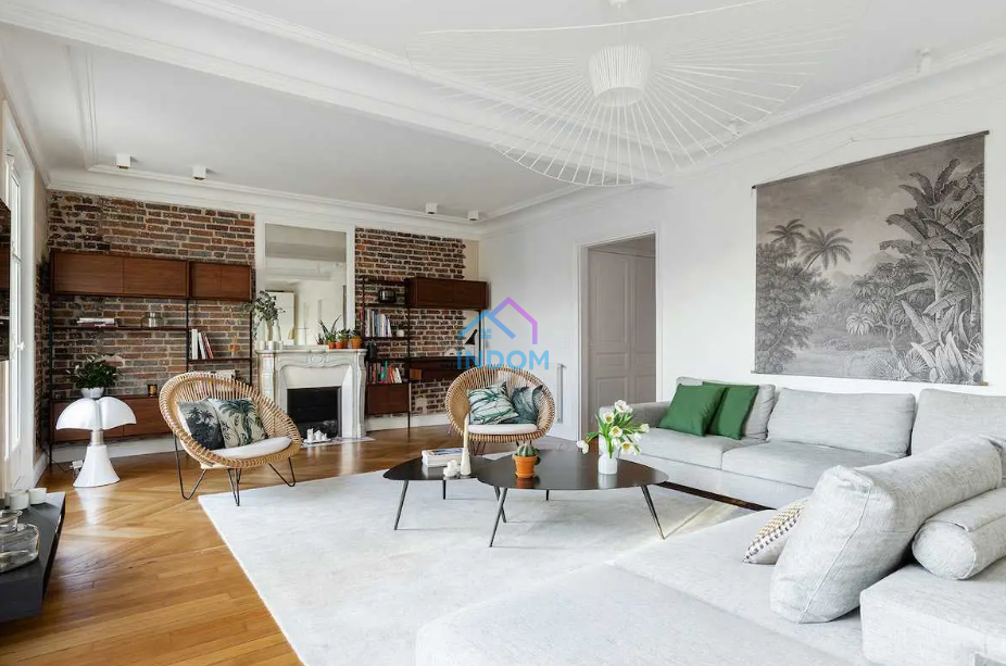 Апартаменты в Париже, Франция, 90 м² - фото 6