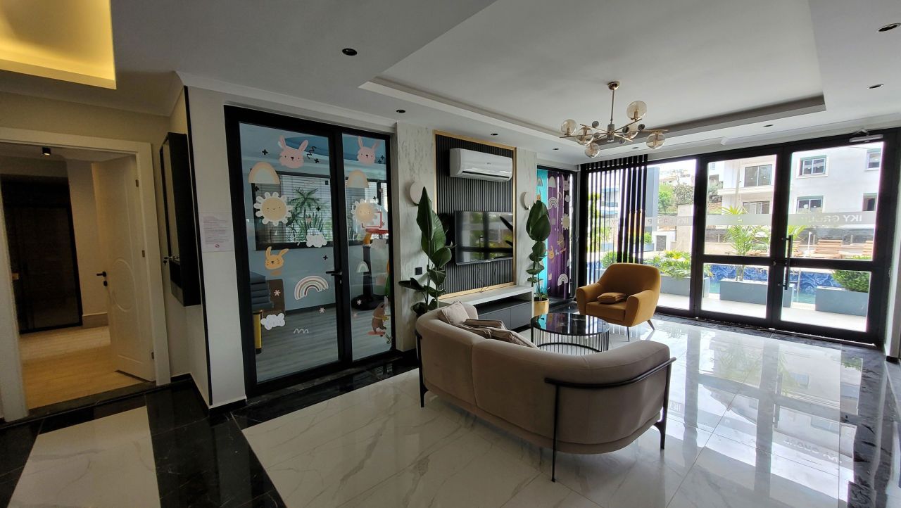 Апартаменты в Алании, Турция, 44 м² - фото 9