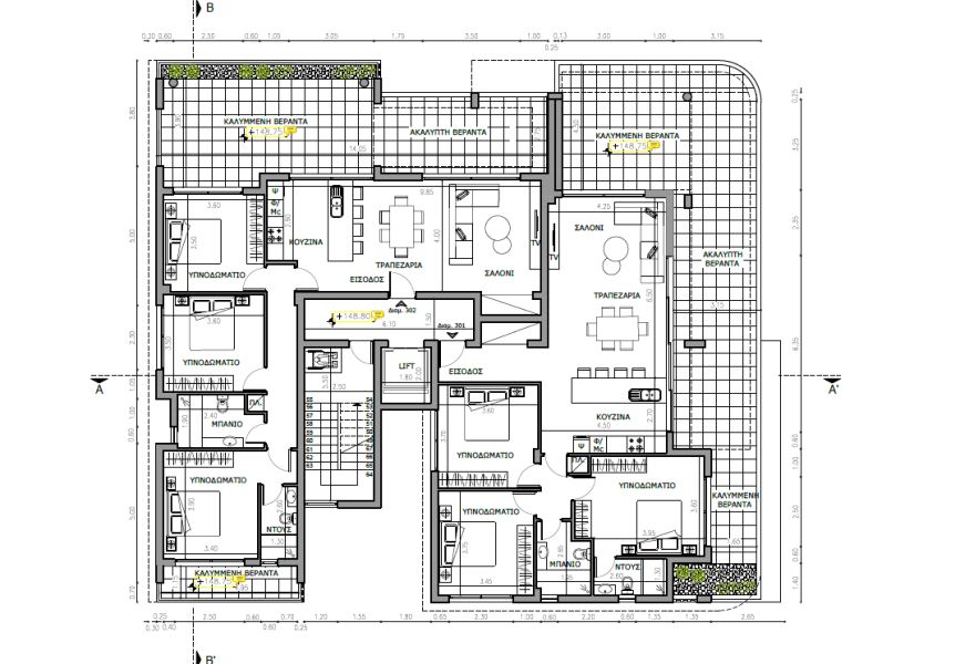 Пентхаус в Пафосе, Кипр, 152 м² - фото 2