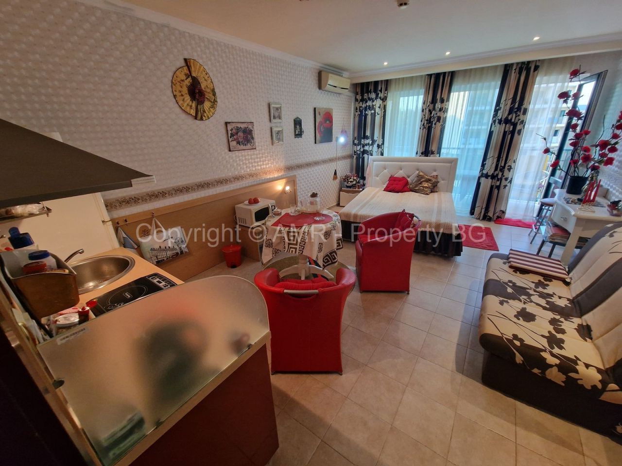 Квартира на Солнечном берегу, Болгария, 50 м² - фото 1
