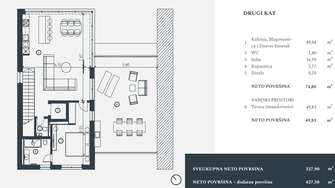 Вилла в Савудрии, Хорватия, 327 м² - фото 13