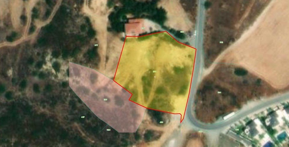 Земля в Пареклисии, Кипр, 3 412 м² - фото 2