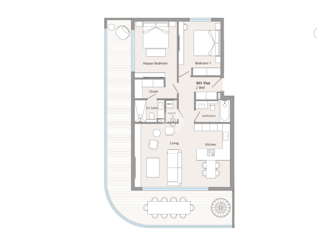 Апартаменты в Ермасойе, Кипр, 118 м² - фото 7