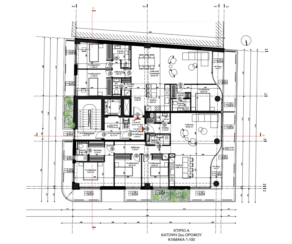 Квартира в Салониках, Греция, 139 м² - фото 1